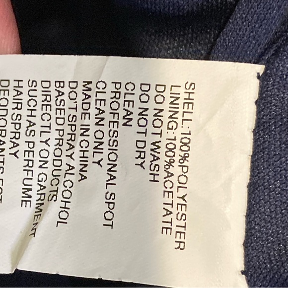 NWT MacDuggal Midnight Embellished V Neck Puff Sleeve A-line Gown - Sz 6 - Picture 9 of 9